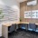 business room with a desk and chairs