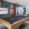 a pool table in clubroom